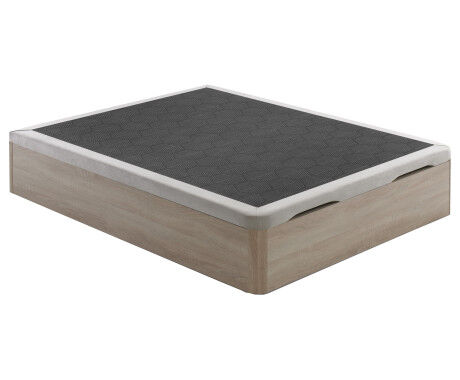 Sommier à Lattes + Matelas 1 Place - Marque Merinos - Longueur 200 Cm - Occasion En Bon état