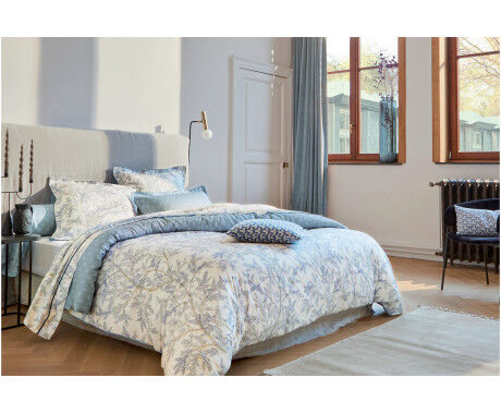 Parure de lit Brocéliande- Cobalt