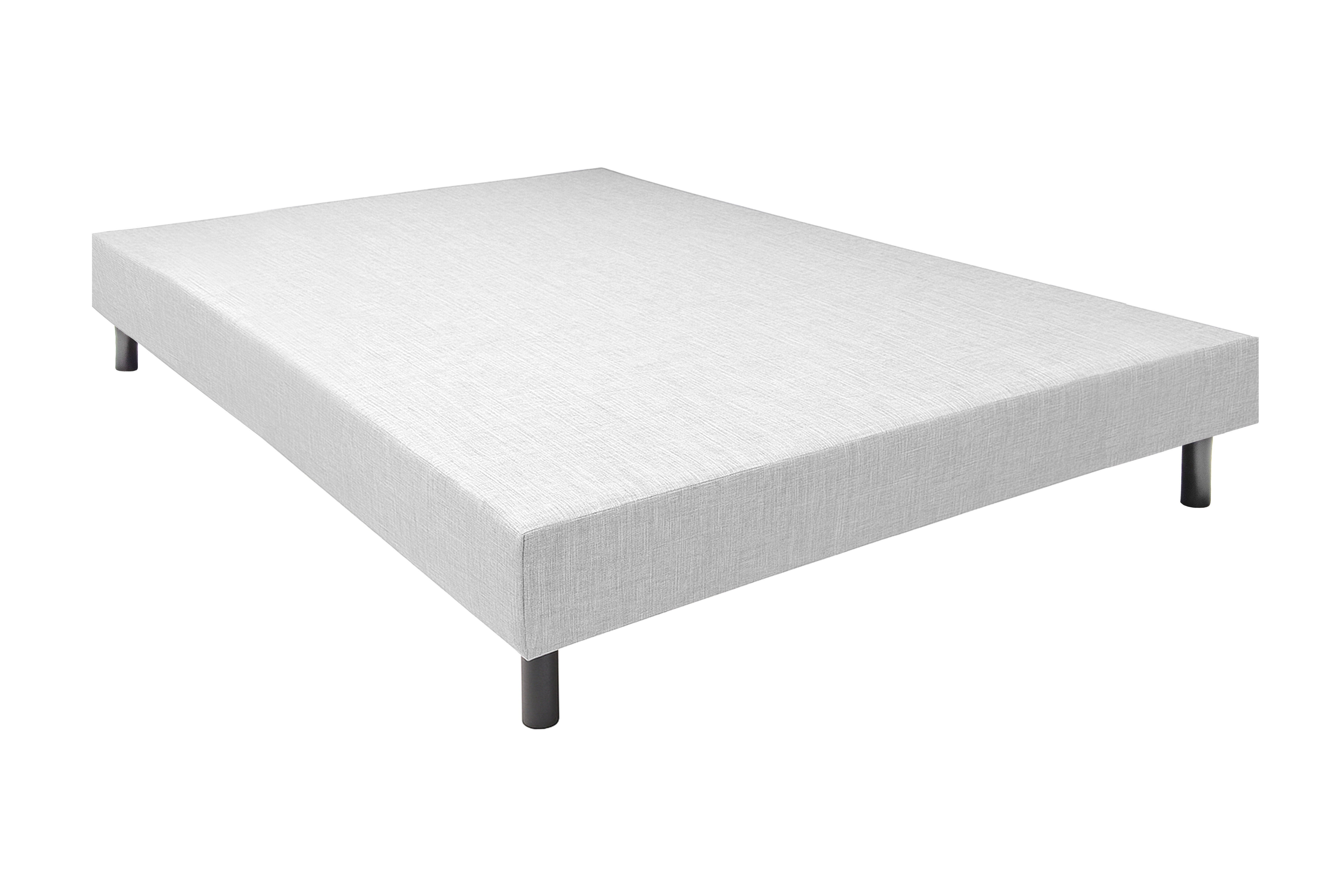 Sommiflex Sommier Tapissier 90x200 Noir - Fabriqué En France, Lattes Renforcées, 4 Pieds Offerts - Qualité Premium Direct Fabricant