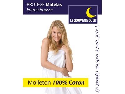 Protège Matelas 90x190 cm Coton 220 gr Nuit des Vosges