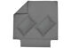 Ensemble Uni Percale Acier Ensemble Uni Percale Acier