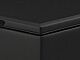 Coffre Look Cuir Noir