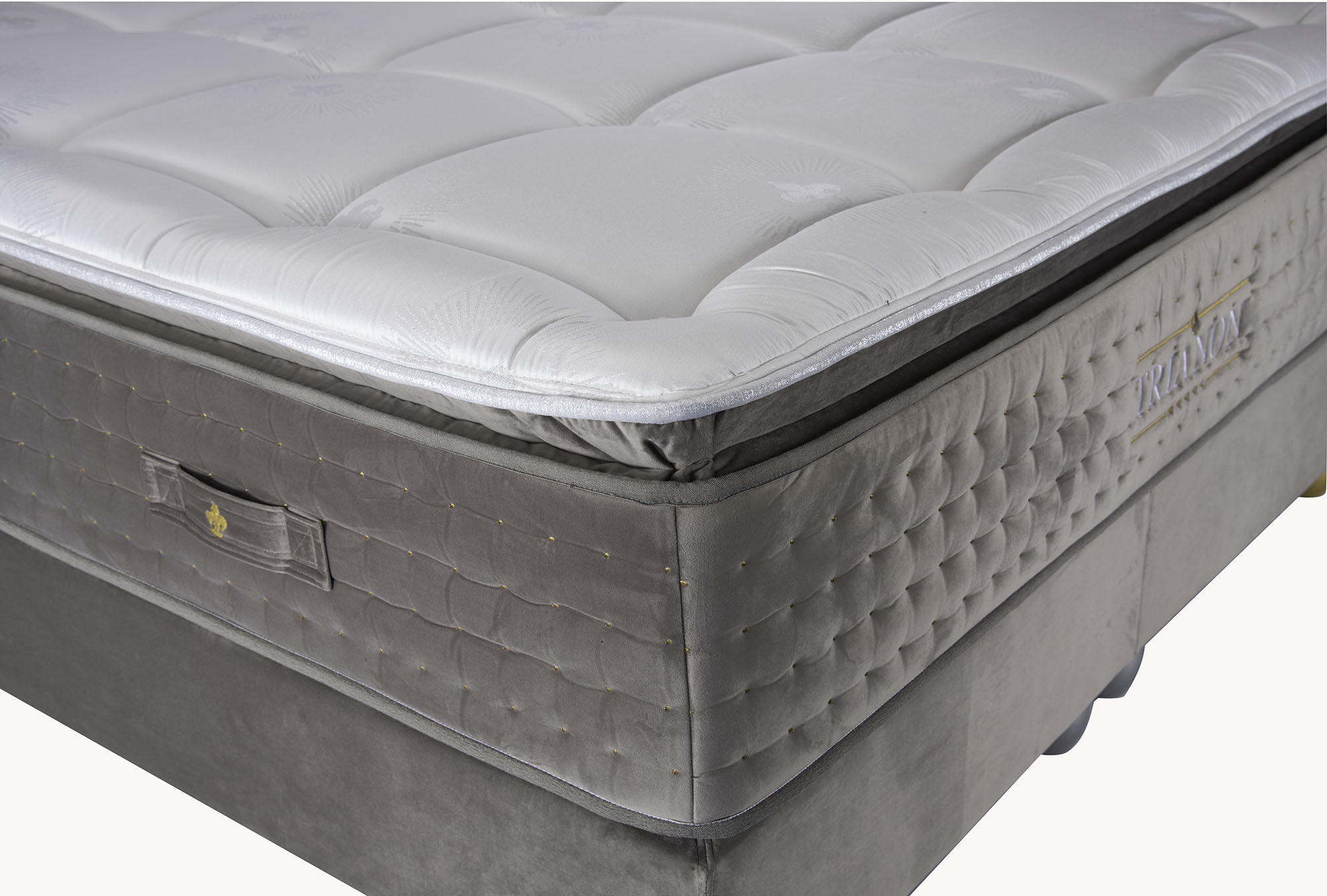 Matelas Trianon Grand Trianon 140x190 Ferme Taupe | La Compagnie du lit