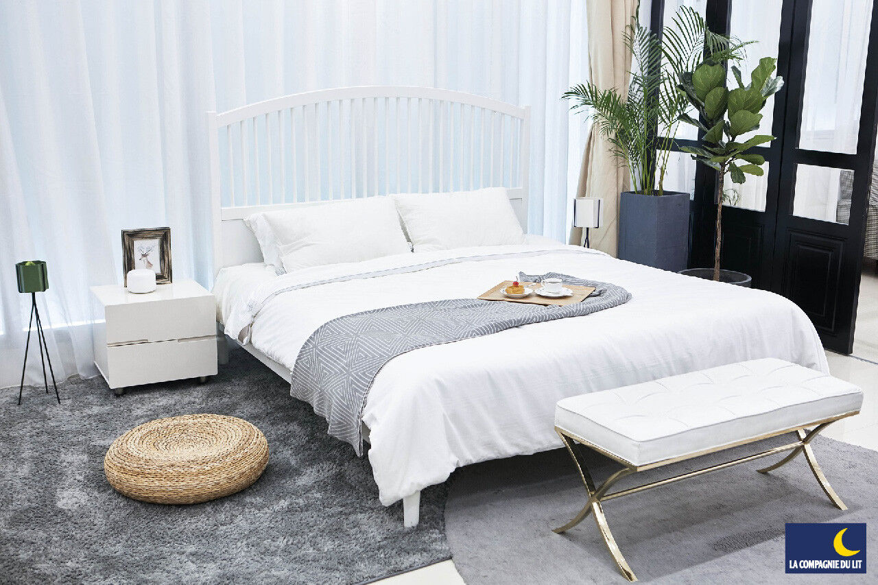 Une chambre épurée et bien aérée pour un sommeil plus serein