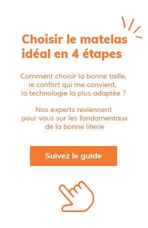 Bloc choix 4 etapes matelas listing