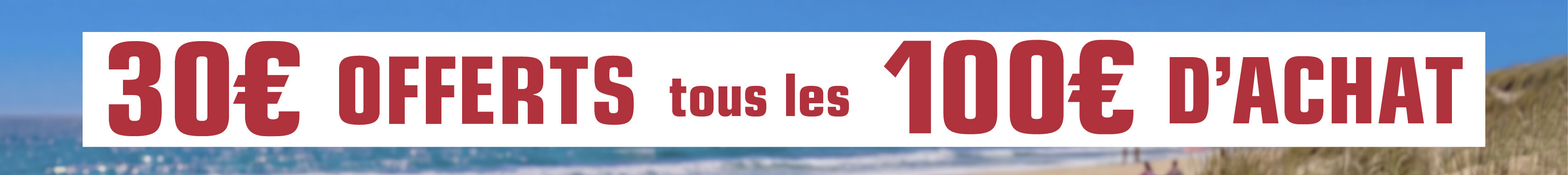 Bandeau Promotionnel