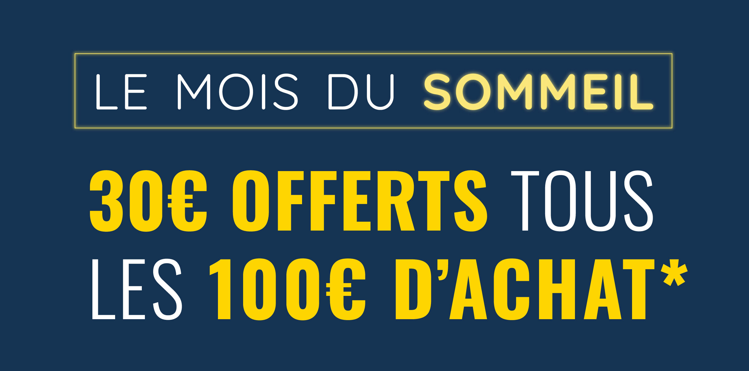 Le mois du sommeil